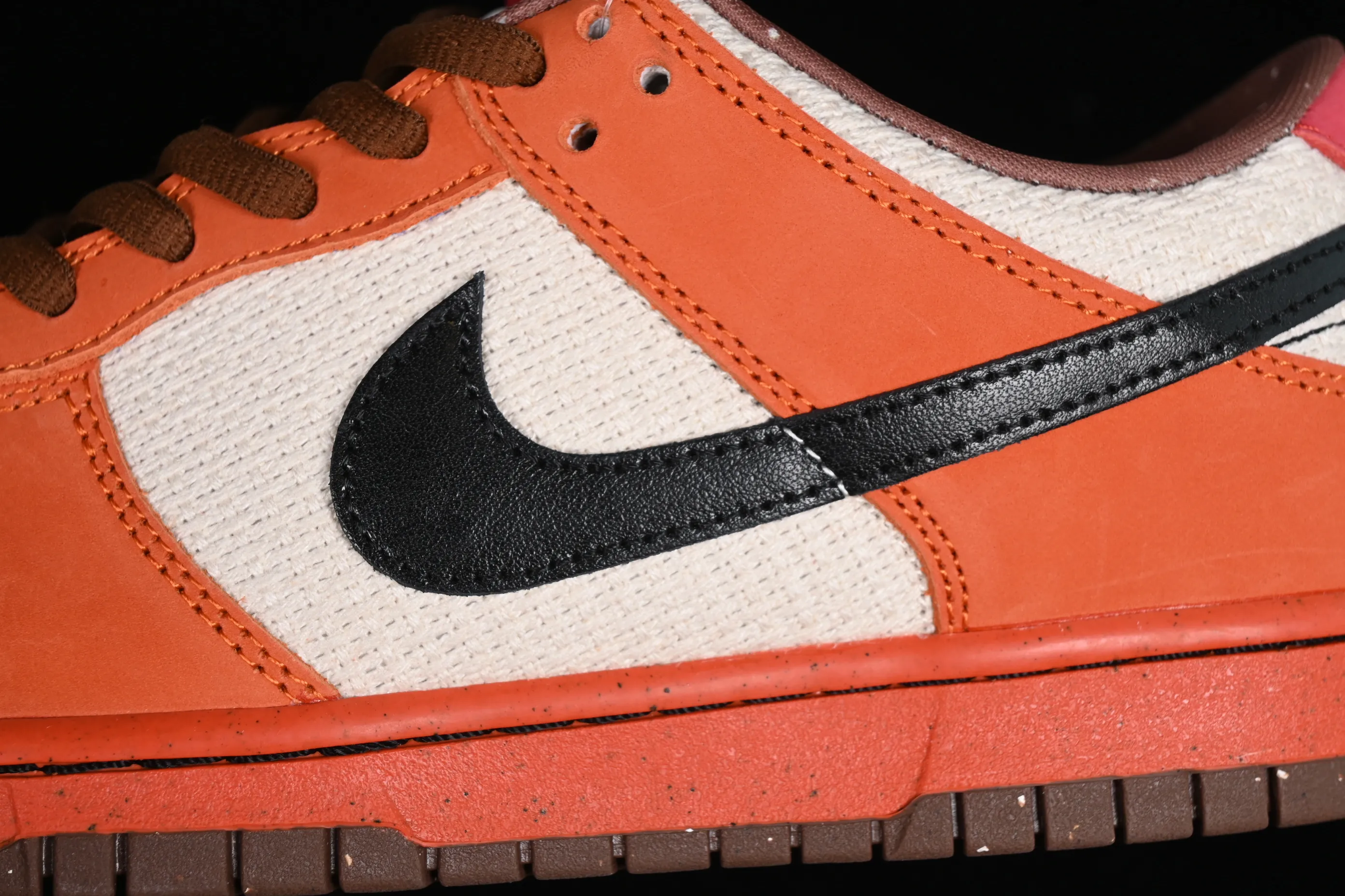 All Categories Nk SB Dunk Series Nk SB Dunk Low Low-top sneakers Pure original version NK SB Dunk Low "Un-Hemp" Orange hemp SB low-top casual sneakers 313170-101